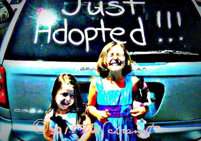 I got a set of new adorbable nieces through Adoption