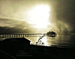 Foggy-Sunrise-at-Malibu-Pier