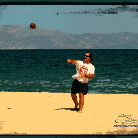 Throwing-football