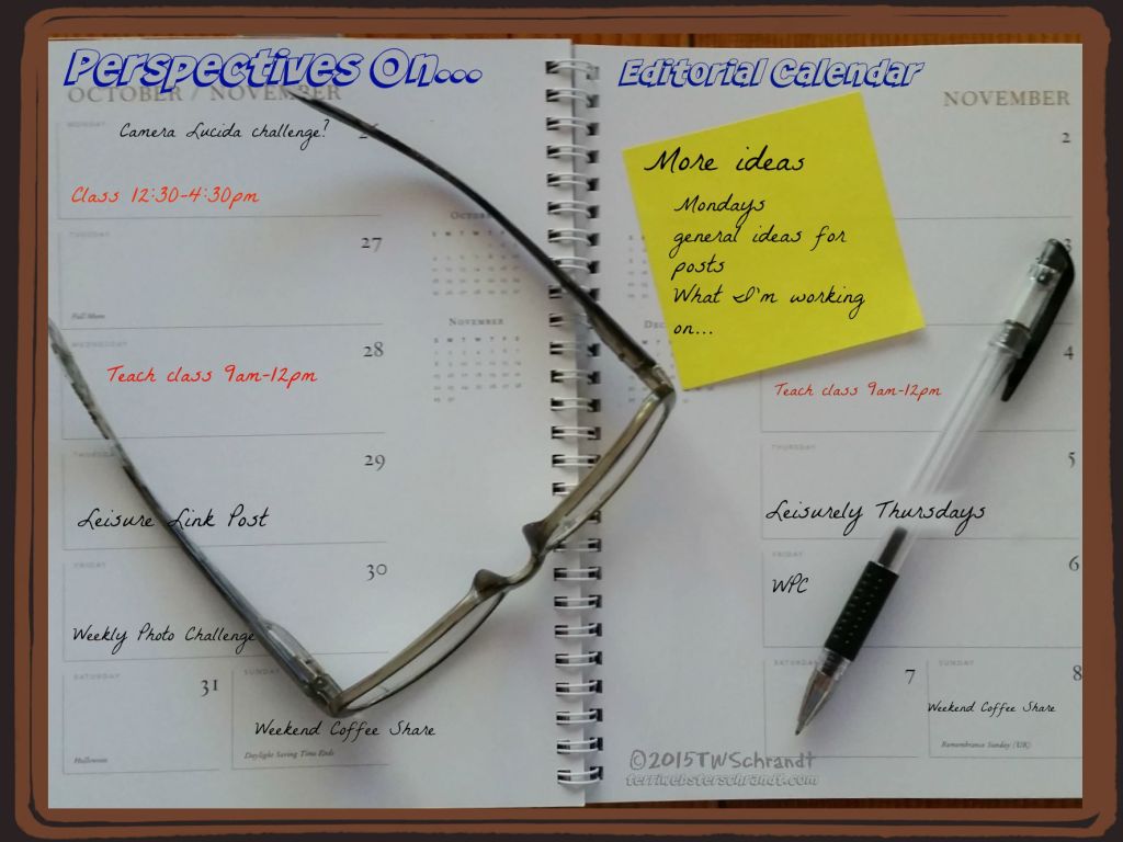 What’s On My Editorial&nbsp;Calendar?