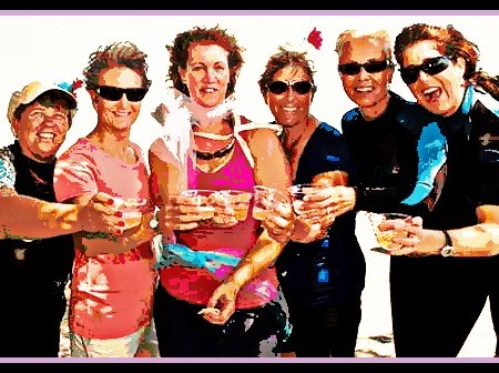 Celebrating my wedding shower