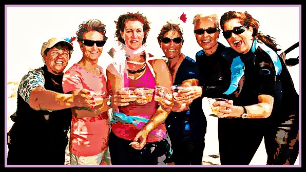 Celebrating my wedding shower 