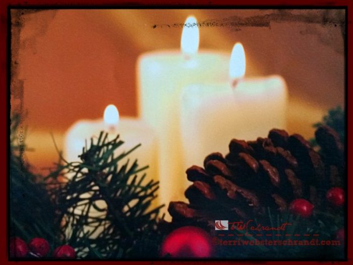 advent candles for Christmas season