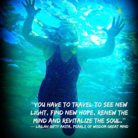 Travel to find new hope and renew the mind