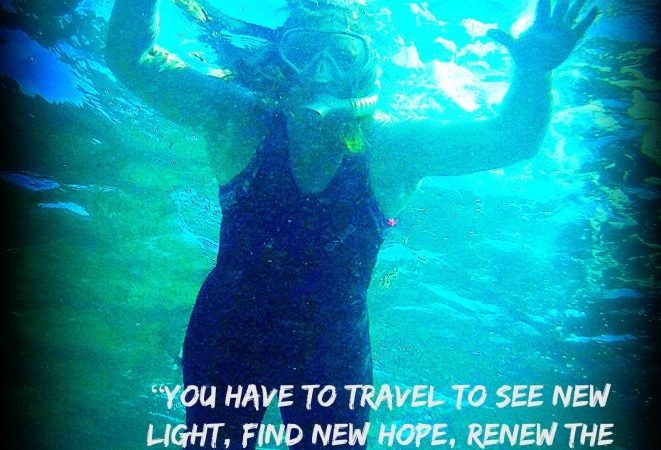 Travel to find new hope and renew the mind