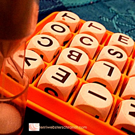 Time for a game of boggle.