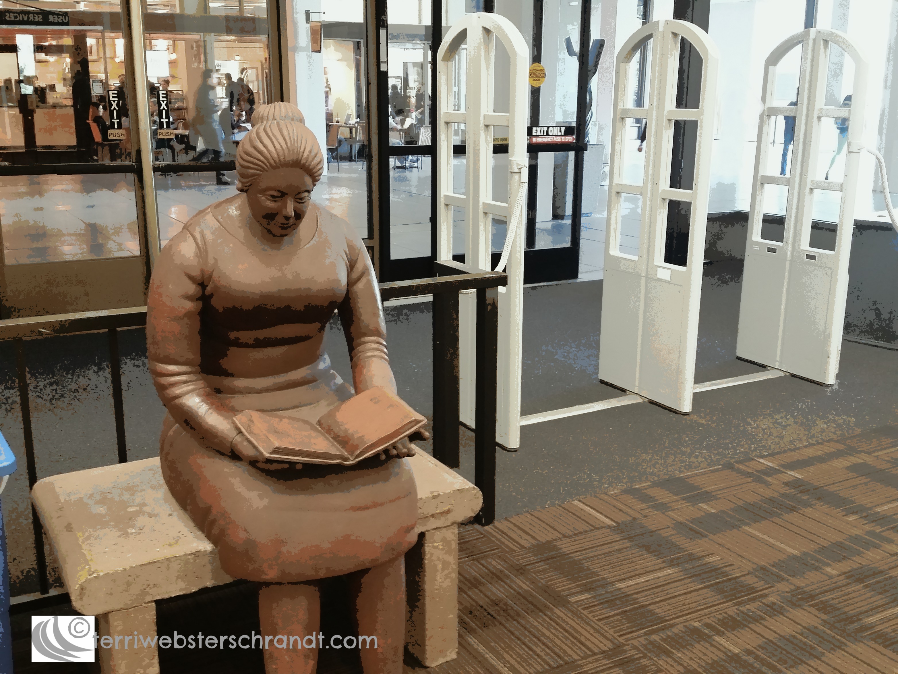 Doors to knowledge open here