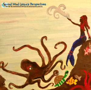 mermaid and octopus