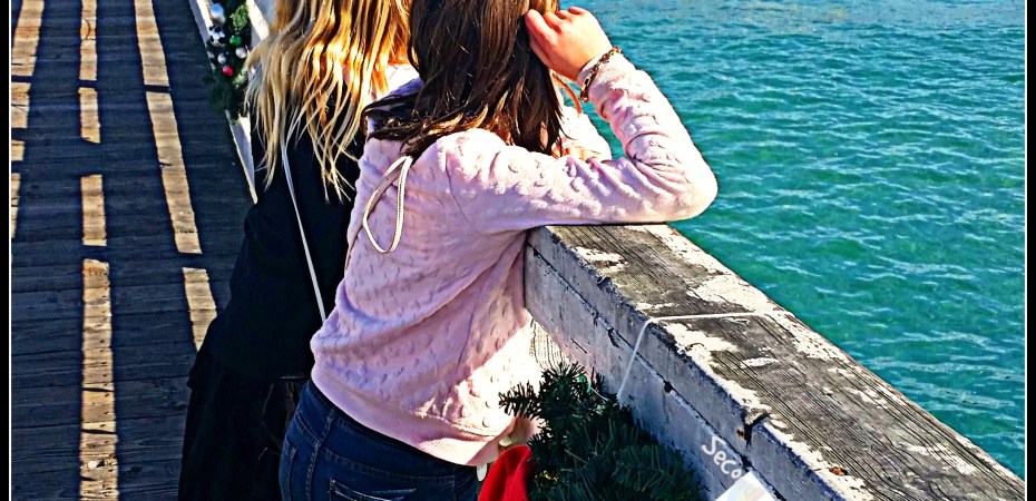 patiently waiting for Christmas in San Diego