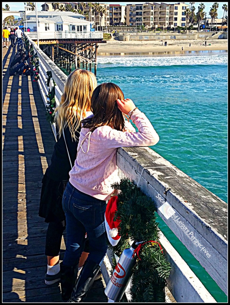 patiently waiting for Christmas in San Diego