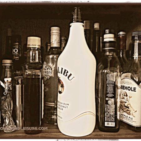 I think our liquor cabinet needs pruning.