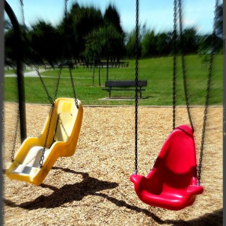 Park Swings begging for children