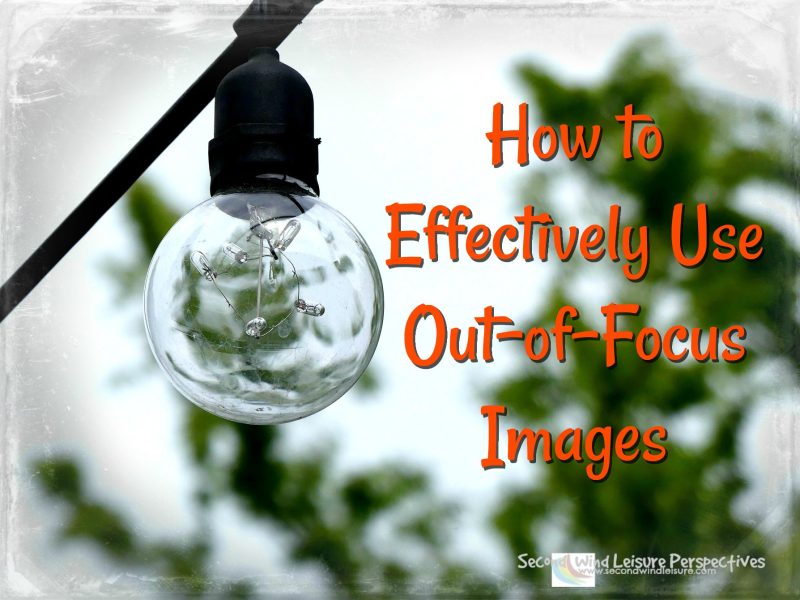 How To Effectively Use Out-of-Focus&nbsp;Images