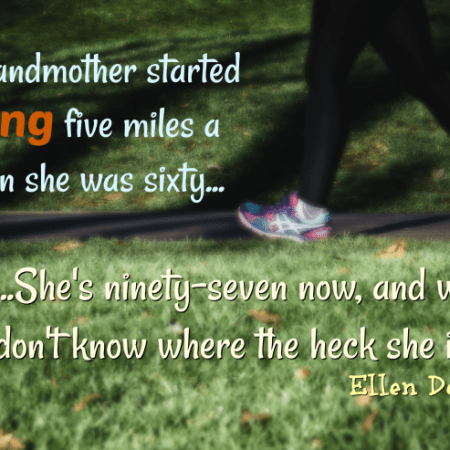 How far will walking take you?