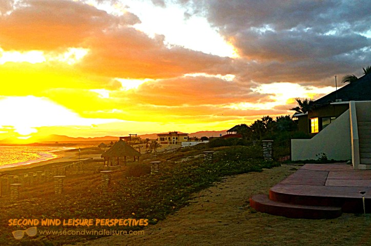 Four elements captured in a Baja sunrise
