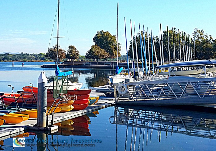 Layers and reflections of water craft