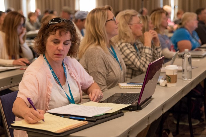 Taking notes at WordCamp Sacramento 2017