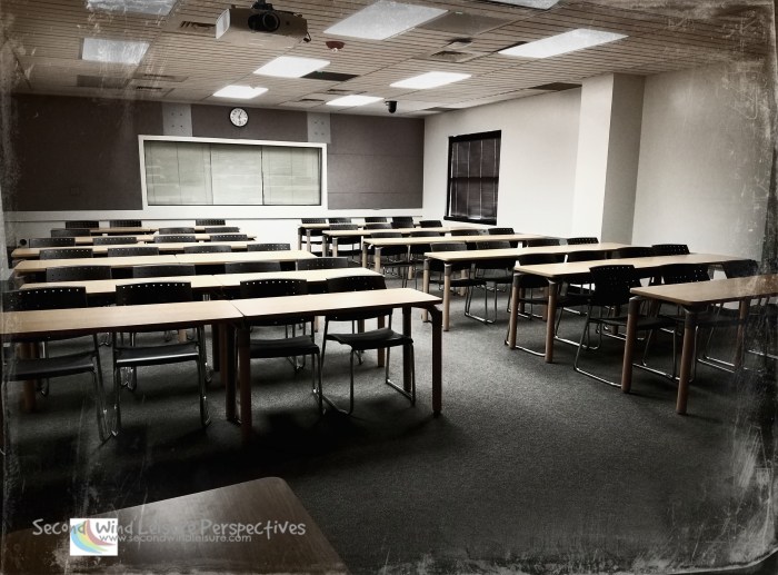 University classroom