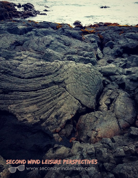 Lava rock weathered over time