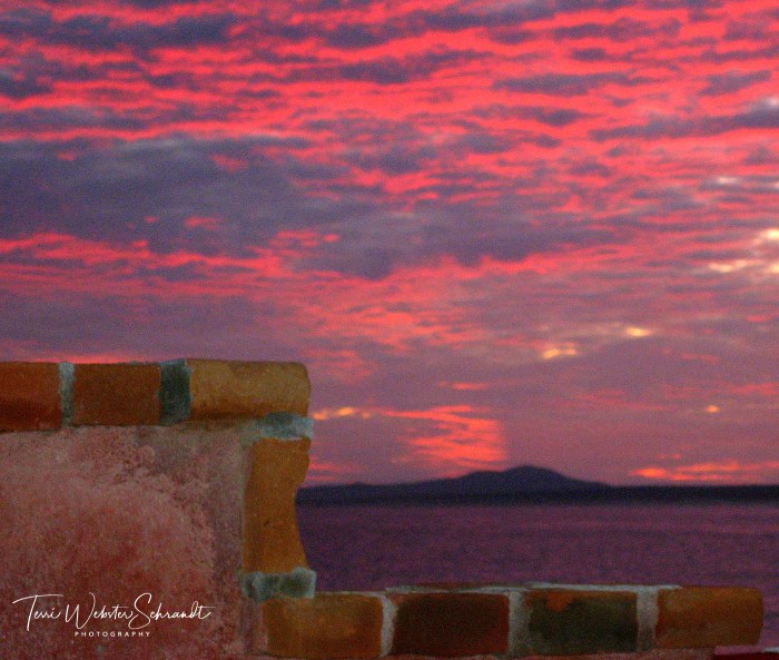 Sunrise over Sea of Cortez
