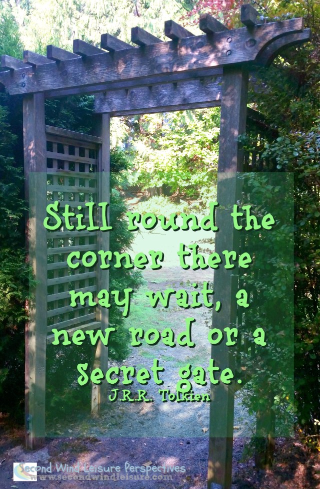 Pergola Gate with Quote