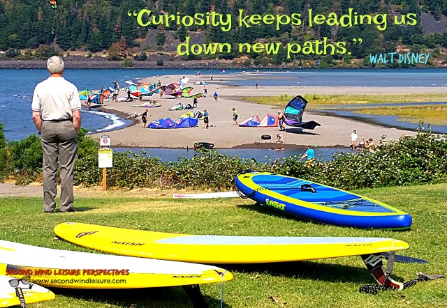 Curiosity Leads to new Paths Quote