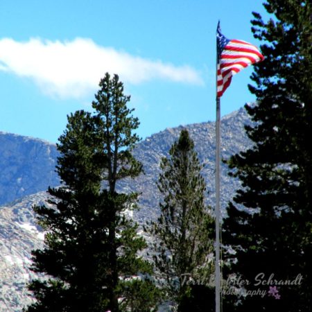 Great Outdoors American Flag