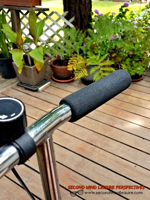 view from exercise bike