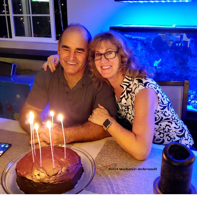 celebrating a birthday