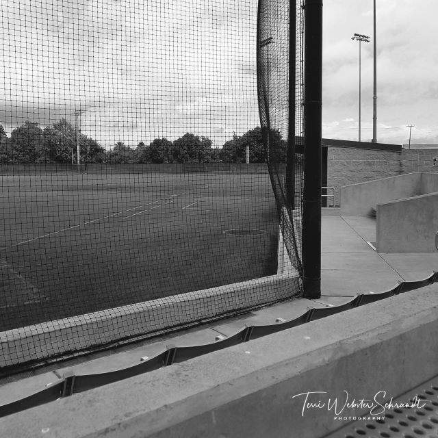 lines in a softball field