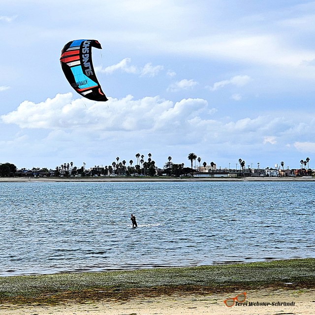 Kite Surfer Pacific Beach