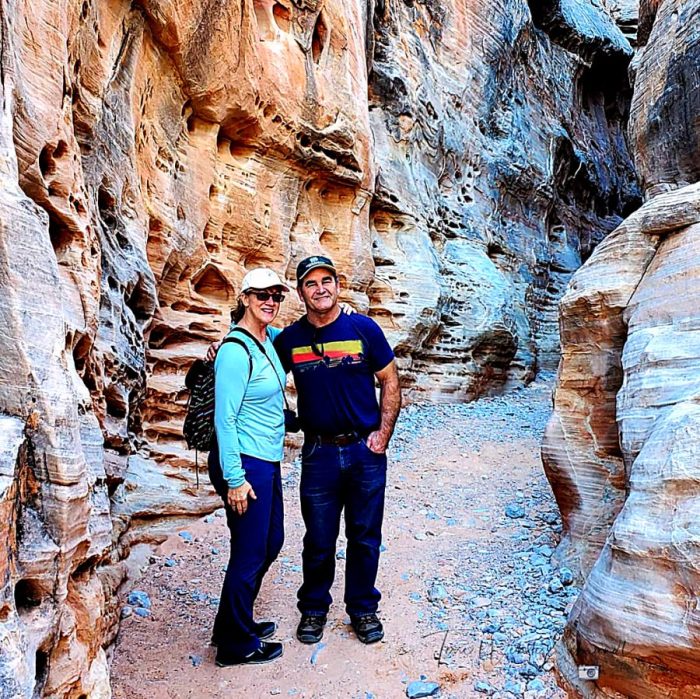 Entering the Narrows of Valley of Fire