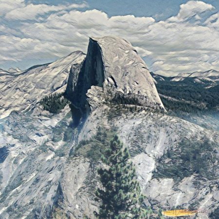 Painnted Half Dome