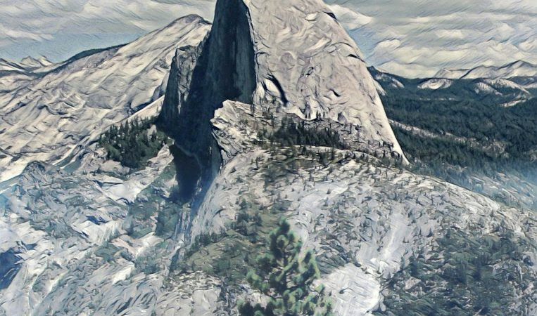 Painnted Half Dome