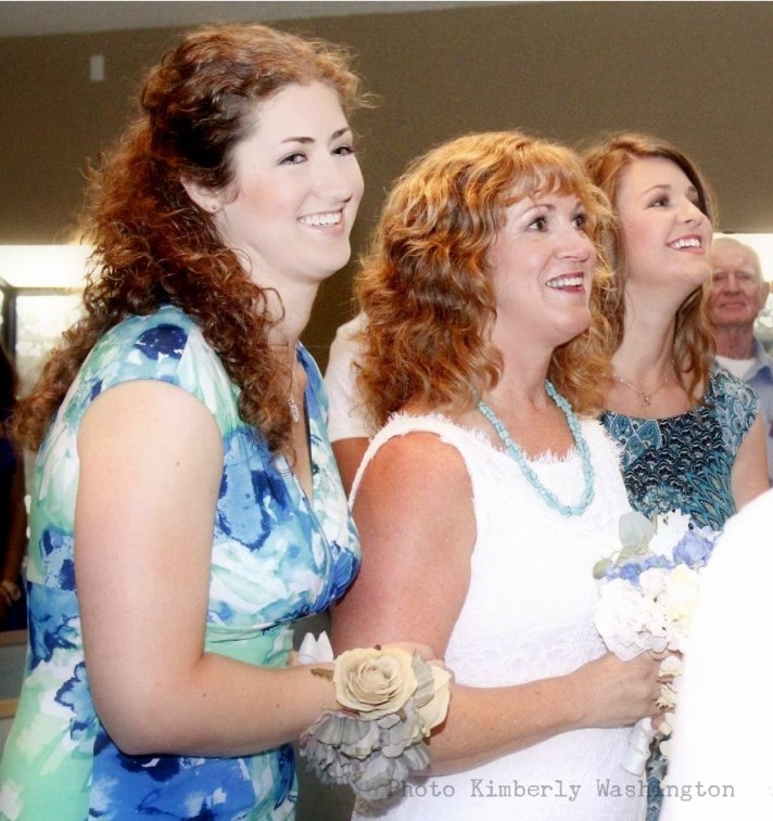 Daughters walking me down the aisle