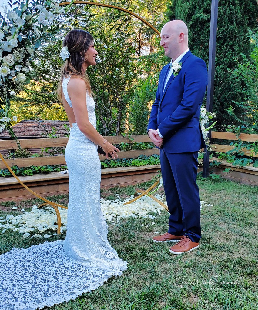 Wedding vows in Sedona