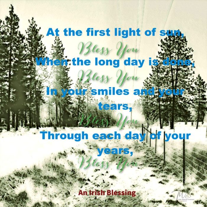 Irish Blessing Graphic