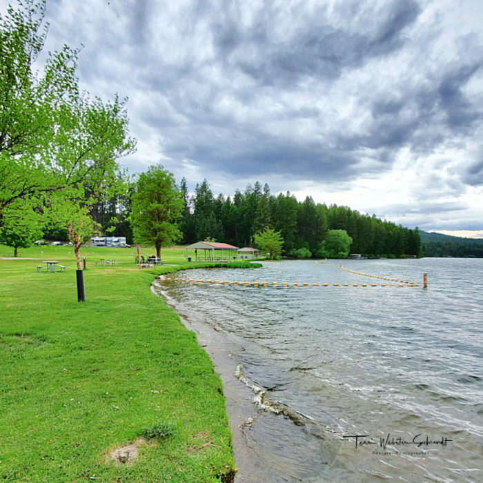 Lake Spokane after Spring Rain