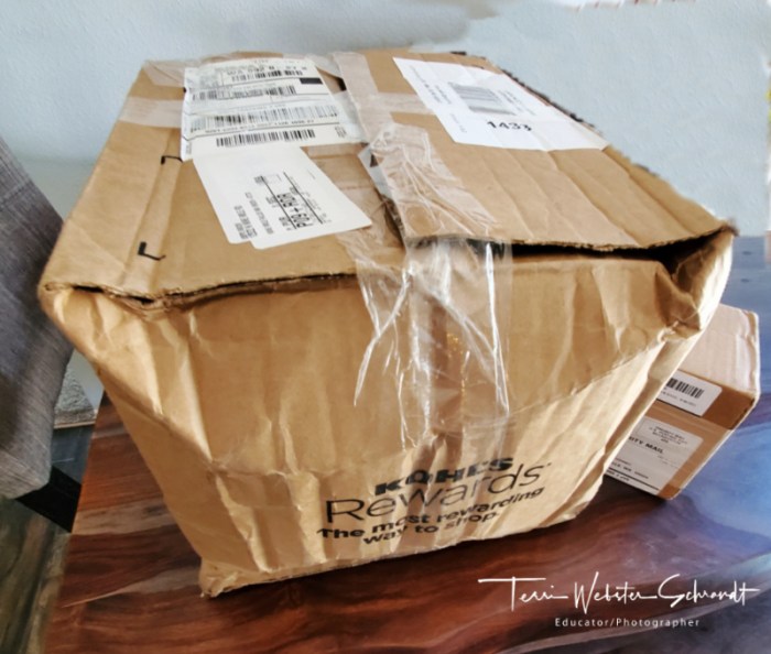 Beat-Up Shipping Box