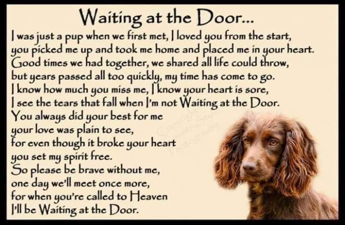 Waiting at the Door