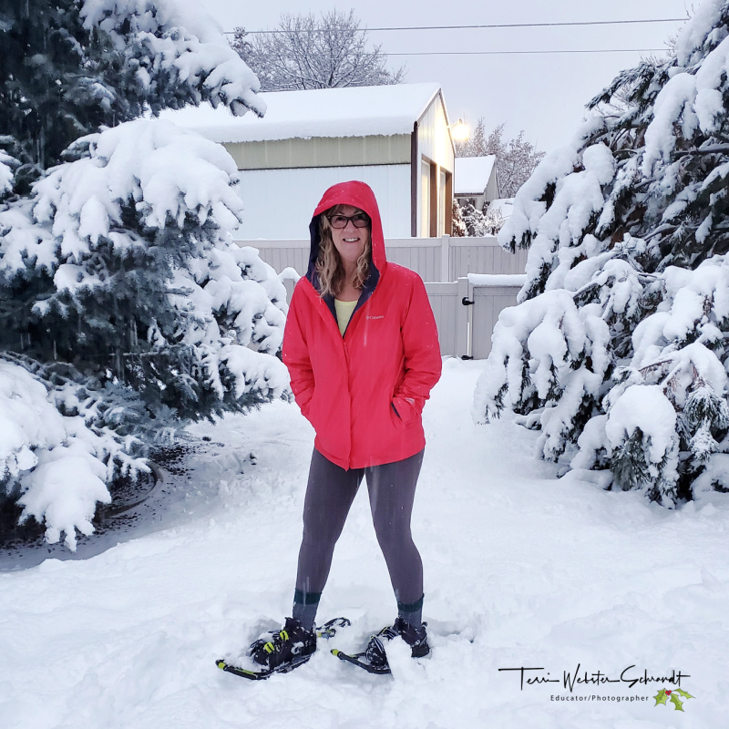 #WordlessWednesday: When Life Gives you Snow, Go&nbsp;Snowshoeing