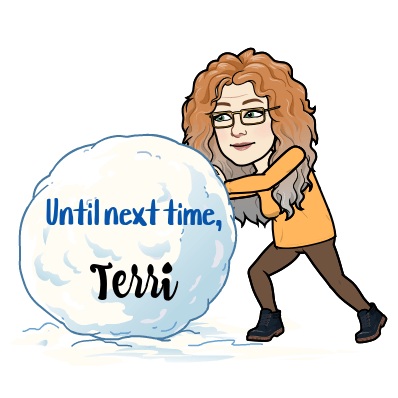 Bitmoji snow signature