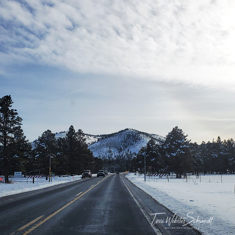 #WordlessWednesday: Traveling on a Winter&nbsp;Road