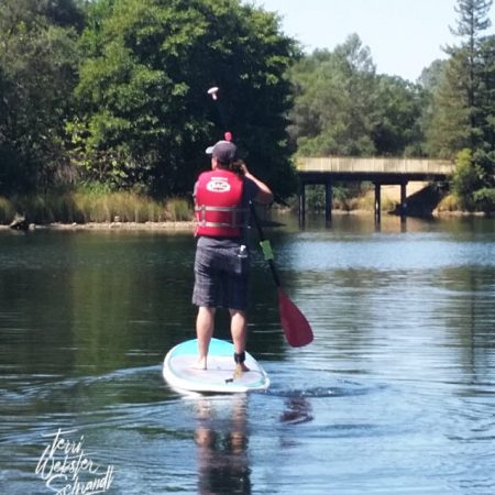 stand-up paddler