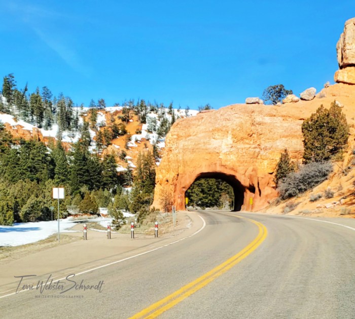Tunnel Entrance into Bryce Canyon