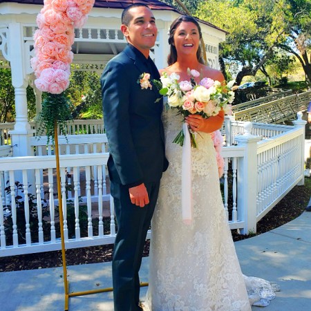 Newly married couple