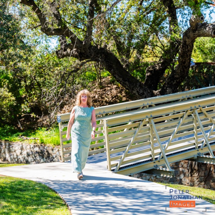 Mother of the bride walking path