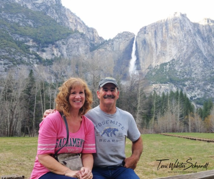 Man and woman in Yosemite Valley