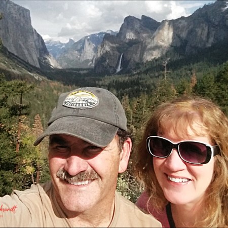 Selfie View of Yosemite Valley