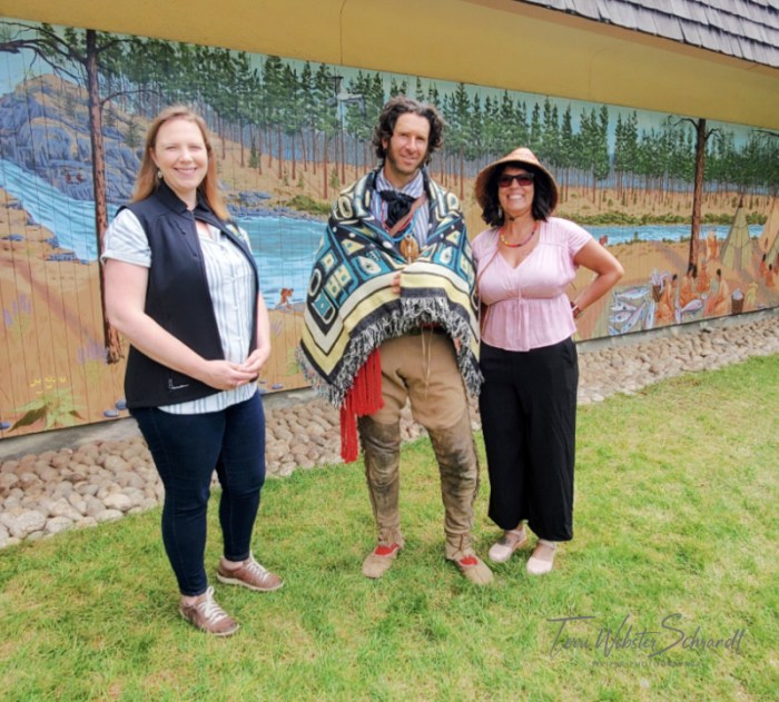 Shaun Deller and State Park Staff